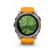 Garmin Fenix 8 3.56 cm (1.4 ) AMOLED 51 mm Digital 454 x 454 pixels Touchscreen Titanium Wi-Fi GPS (satellite) (010-02905-11)