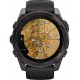 Garmin Fenix 8 3.56 cm (1.4 ) AMOLED 51 mm Digital 454 x 454 pixels Touchscreen Titanium Wi-Fi GPS (satellite) (010-02905-21)