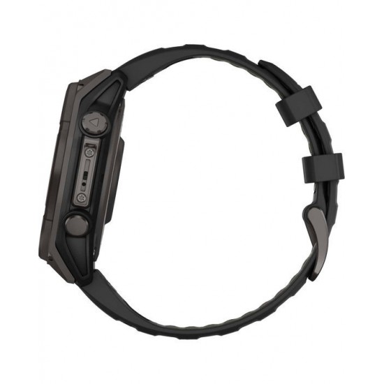 Garmin fenix 8 3.3 cm (1.3 ) 51 mm Digital 260 x 260 pixels Touchscreen Titanium Wi-Fi GPS (satellite) (010-02906-11)