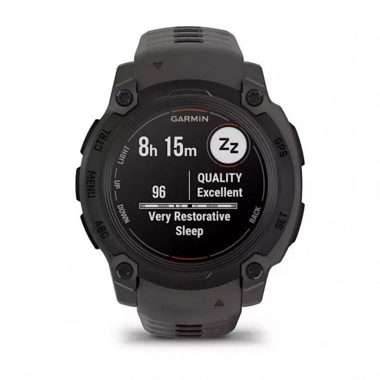 Garmin Instinct E 2.18 cm (0.86 ) MIP 40 mm Digital 166 x 166 pixels Black GPS (satellite) (010-02932-00)
