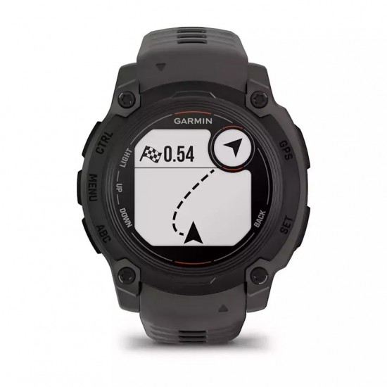 Garmin Instinct E 2.18 cm (0.86 ) MIP 40 mm Digital 166 x 166 pixels Black GPS (satellite) (010-02932-00)