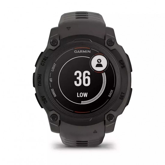 Garmin Instinct E 2.18 cm (0.86 ) MIP 40 mm Digital 166 x 166 pixels Black GPS (satellite) (010-02932-00)
