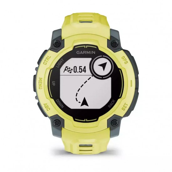 Garmin Instinct E 2.29 cm (0.9 ) MIP 45 mm Digital 176 x 176 pixels Lime GPS (satellite) (010-02933-01)