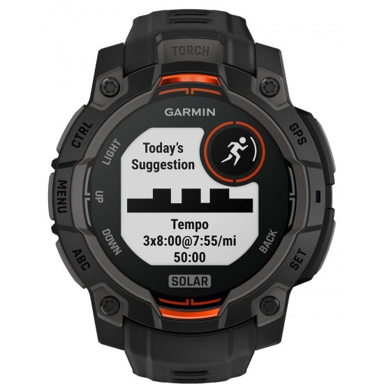 Garmin Instinct® 3 – 45 mm Solar Watch Black (010-02934-00) Garmin Instinct® 3 – 45 mm Solar Watch Black (010-02934-00)