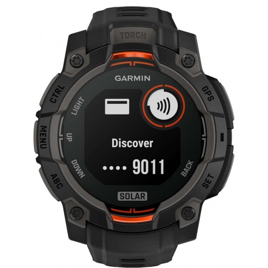 Garmin Instinct® 3 – 45 mm Solar Watch Black (010-02934-00) Garmin Instinct® 3 – 45 mm Solar Watch Black (010-02934-00)