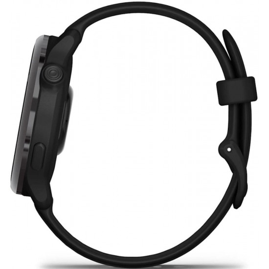 Garmin vívoactive 6 3.05 cm (1.2 ) AMOLED 42 mm Digital 390 x 390 pixels Touchscreen Black Wi-Fi GPS (satellite) (010-02985-00)