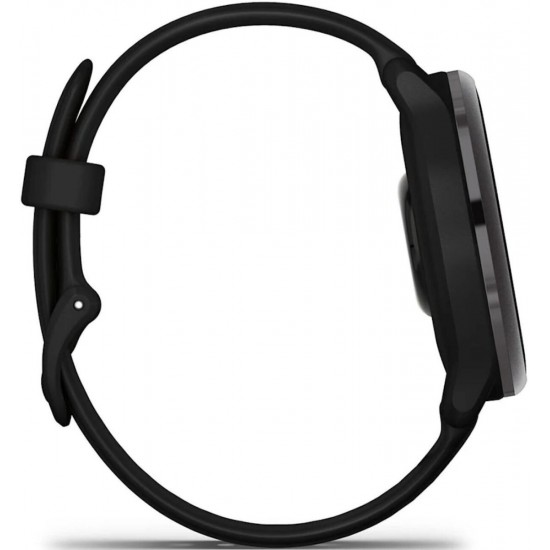 Garmin vívoactive 6 3.05 cm (1.2 ) AMOLED 42 mm Digital 390 x 390 pixels Touchscreen Black Wi-Fi GPS (satellite) (010-02985-00)