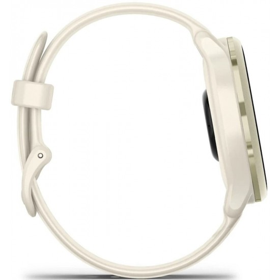 Garmin vívoactive 6 3.05 cm (1.2 ) AMOLED 42 mm Digital 390 x 390 pixels Touchscreen White Wi-Fi GPS (satellite) (010-02985-01)