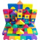 Gear Up Foam Building Blocks for Kids- 72 Piece