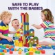 Gear Up Foam Building Blocks for Kids- 72 Piece