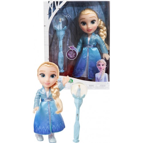 Giochi Preziosi Frozen 2 Κούκλα Έλσα Με Ραβδί (FRNA3000)