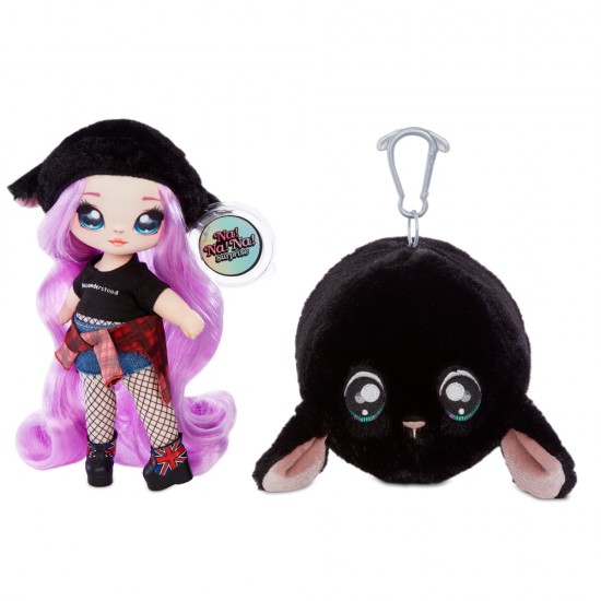 Giochi Preziosi Na! Na! Na! Surprise: 2-In-1 Pom Doll With (10cm) Plush and (20cm) Soft Doll Series 2 (NAA09000)