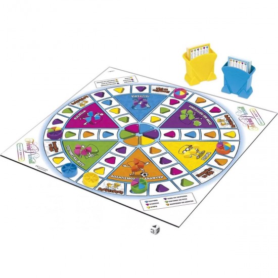 Hasbro Επιτραπέζιο Παιχνίδι Trivial Pursuit Family Edition (Ελληνική Έκδοση) (E1921)