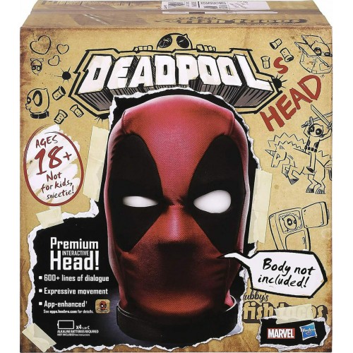 Hasbro Marvel: Deadpool - Premium Interactive Head (E6981)