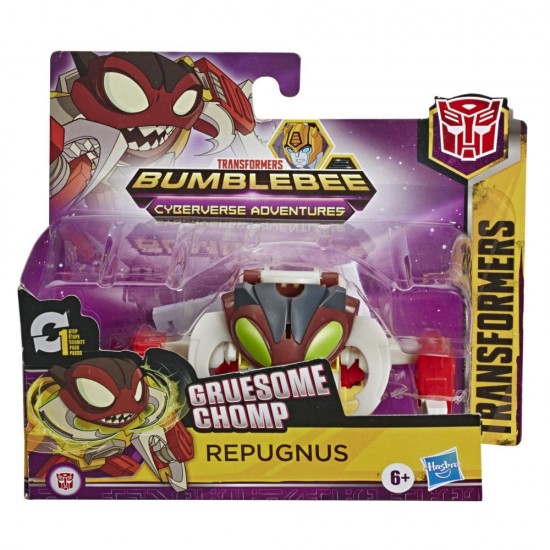 Hasbro Transformers Bumblebee: Cyberverse Adventures - Gruesome Chomp Repugnus Figure (E7073/E3522)
