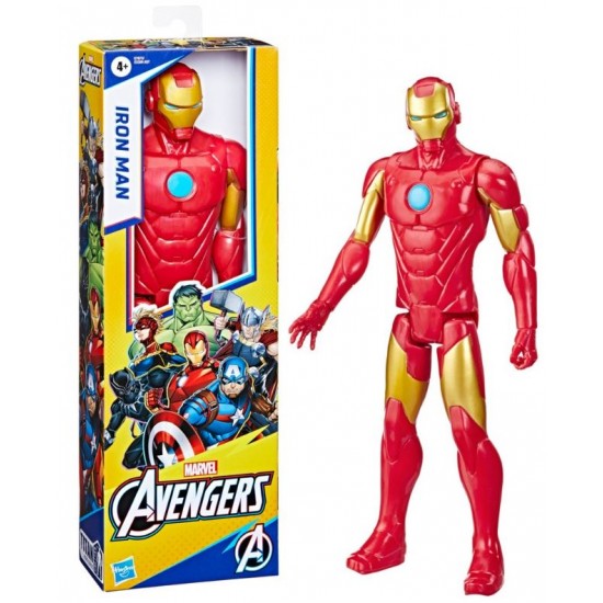 Hasbro Φιγούρα Avengers Titan Hero Movie Iron Man 30cm (E7873/E3309)