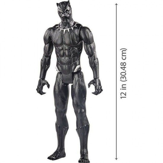 Hasbro Marvel Avengers: Titan Hero Series - Black Panther Action Figure (30cm) (E7876) Hasbro Marvel Avengers: Titan Hero Series - Black Panther Action Figure (30cm) (E7876)