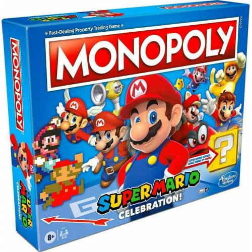 Hasbro Monopoly Super Mario Celebration Edition με Λαμπάδα (E9517)
