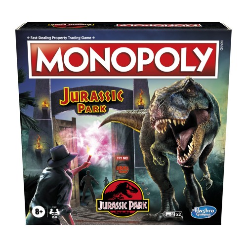 Hasbro Επιτραπέζιο Monopoly Jurassic Park (F1662)
