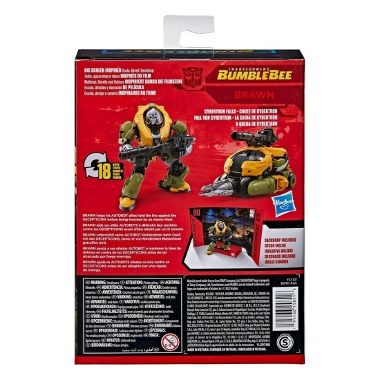 Hasbro Fans - Transformers Generations: Bumblebee Studio Series - Brawn Deluxe Action Figure (F3172)