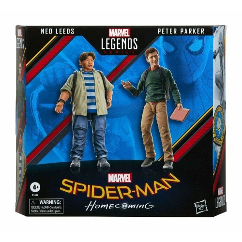 Hasbro Fans - Marvel Spider-Man Homecoming: Legends Series - Ned Leeds & Peter Parker Action Figures (F3457)