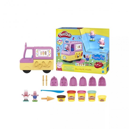 Hasbro Play-Doh Peppa Pig - Peppa's Ice Cream Playset (F3597)