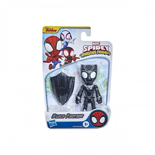 Hasbro Disney Junior Marvel: Spidey and his Amazing Friends - Black Panther Mini Action Figure (F3997)