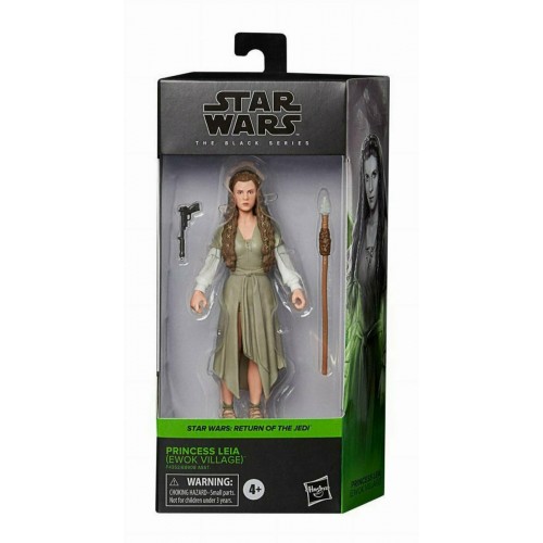 Hasbro Fans - Disney Star Wars The Black Series: Return of the Jedi - Princess Leia (Ewok Village) (F4352)