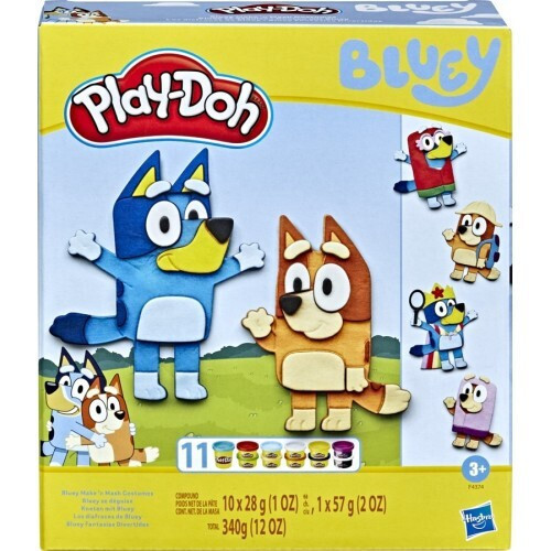 Hasbro Play-Doh Bluey Make And Mash Costumes Playset (F4374)