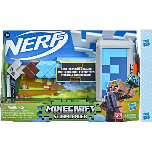 Hasbro Nerf Minecraft Stormlander με Λαμπάδα (F4416)
