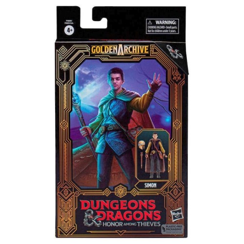 Hasbro Fans - Dungeons & Dragons Honor Among Thieves: Golden Archive Action Figure - Simon (F4869)