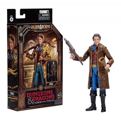 Hasbro Fans - Dungeons & Dragons Honor Among Thieves: Golden Archive Action Figure - Forge (F4874)