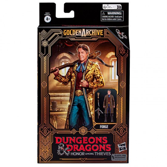 Hasbro Fans - Dungeons & Dragons Honor Among Thieves: Golden Archive Action Figure - Forge (F4874)