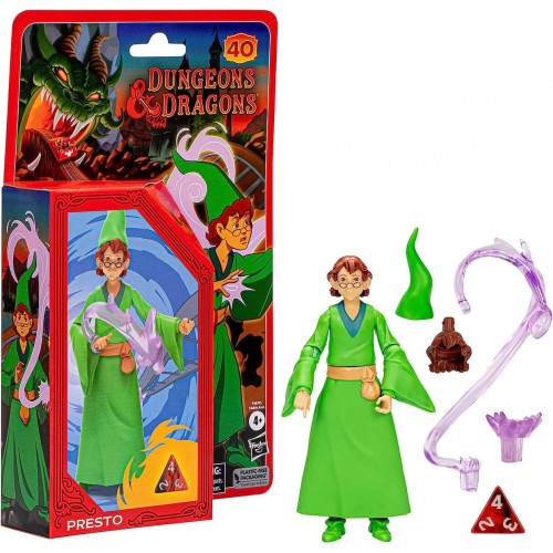Hasbro Fans Cartoon Classics: Dungeons & Dragons - Presto Action Figure (15cm) (Excl.) (F4879) Hasbro Fans Cartoon Classics: Dungeons & Dragons - Presto Action Figure (15cm) (Excl.) (F4879)