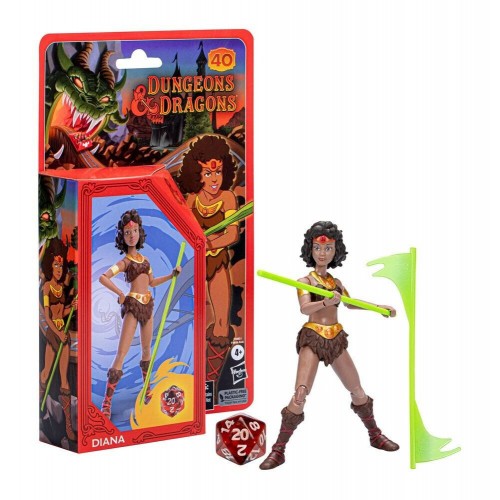 Hasbro Fans - Dungeons & Dragons Retro Collection: Diana Action Figure (15cm) (Excl.) (F4883) Hasbro Fans - Dungeons & Dragons Retro Collection: Diana Action Figure (15cm) (Excl.) (F4883)