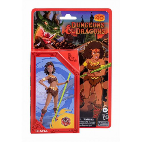 Hasbro Fans - Dungeons & Dragons Retro Collection: Diana Action Figure (15cm) (Excl.) (F4883)