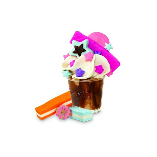 Hasbro Play-Doh Super Coloful Cafe Playset με Λαμπάδα (F5836)