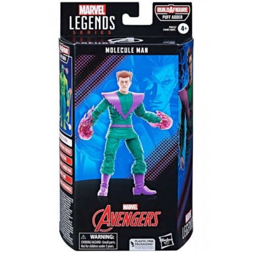 Hasbro Fans - Marvel Legends: Molecule Man Action Figure (15cm) (Build-A-Figure Puff Adder) (F6612)