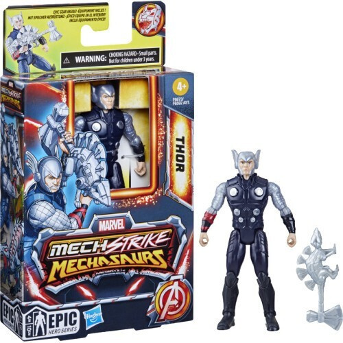 Hasbro Marvel Mech Strike: Mechasaurus - Thor (6) Action Figure (F6673).