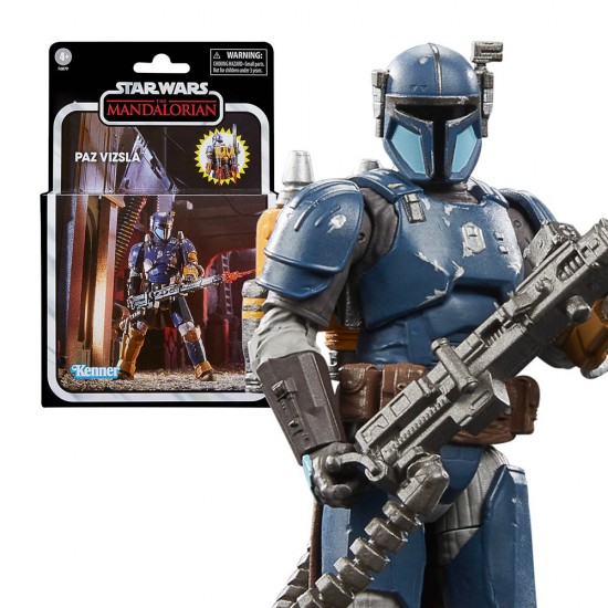 Hasbro Fans Vintage Collection Disney Star Wars: The Mandalorian - Paz Vizsla Action Figure (10cm) (F6879)