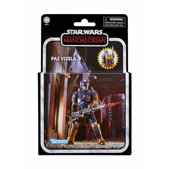 Hasbro Fans Vintage Collection Disney Star Wars: The Mandalorian - Paz Vizsla Action Figure (10cm) (F6879)