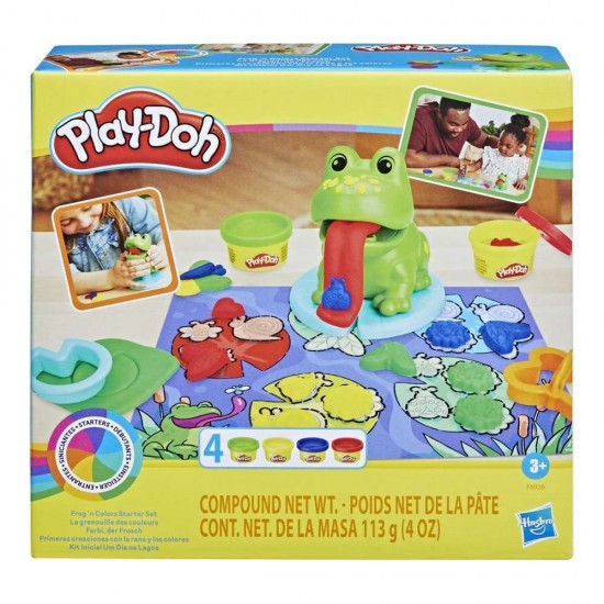 Hasbro Play-Doh Frog And Colors Starter Set (F6926)