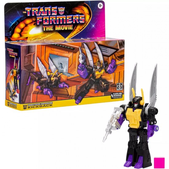 Hasbro Fans Transformers The Movie: Insecticon Espionage - Kickback Action Figure (F6947)