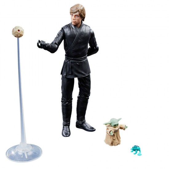 Hasbro Fans Disney Star Wars The Black Series: The Book of Boba Fett - Luke Skywalker & Grogu Action Figure (15cm) (Excl.) (F7008)