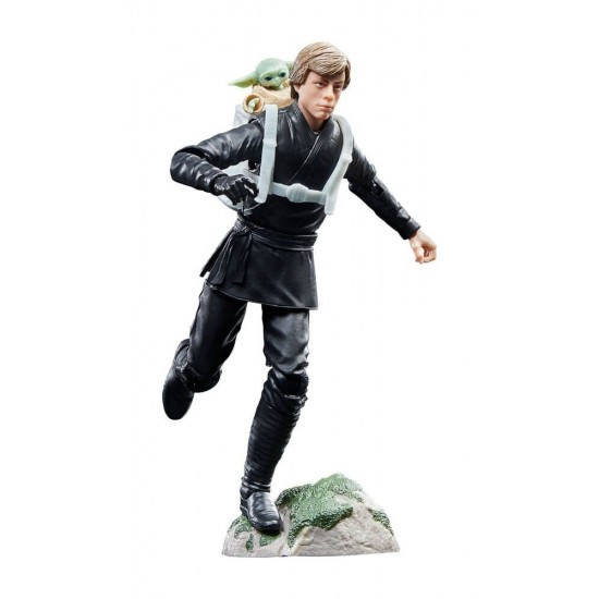 Hasbro Fans Disney Star Wars The Black Series: The Book of Boba Fett - Luke Skywalker & Grogu Action Figure (15cm) (Excl.) (F7008)