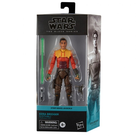 Hasbro Fans Disney Star Wars The Black Series: Ahsoka - Ezra Bridger (Lothal) Action Figure (F7029) Hasbro Fans Disney Star Wars The Black Series: Ahsoka - Ezra Bridger (Lothal) Action Figure (F7029)