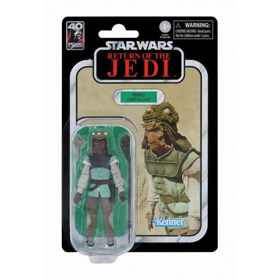 Hasbro Fans Vintage Collection: Disney Star Wars Return of the Jedi - Nikto (Skiff Guard) Action Figure (10cm) (F7337) Hasbro Fans Vintage Collection: Disney Star Wars Return of the Jedi - Nikto (Skiff Guard) Action Figure (10cm) (F7337)