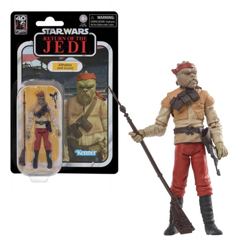 Hasbro Fans Vintage Collection: Disney Star Wars Return of the Jedi - Kithaba (Skiff Guard) Action Figure (10cm) (F7338) Hasbro Fans Vintage Collection: Disney Star Wars Return of the Jedi - Kithaba (Skiff Guard) Action Figure (10cm) (F7338)