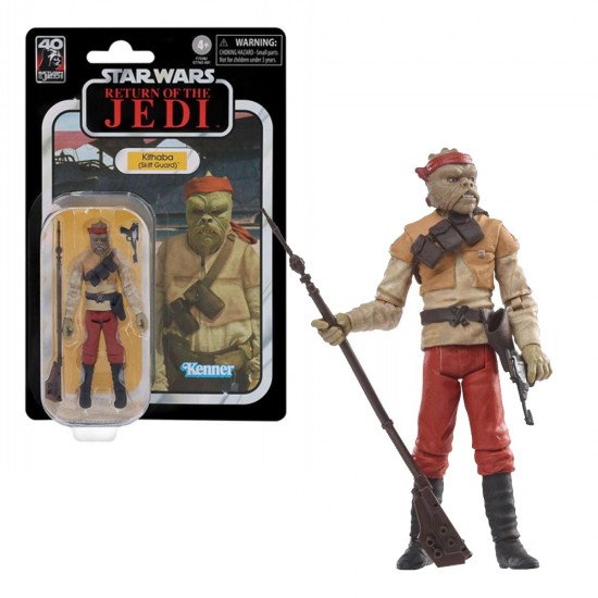 Hasbro Fans Vintage Collection: Disney Star Wars Return of the Jedi - Kithaba (Skiff Guard) Action Figure (10cm) (F7338) Hasbro Fans Vintage Collection: Disney Star Wars Return of the Jedi - Kithaba (Skiff Guard) Action Figure (10cm) (F7338)