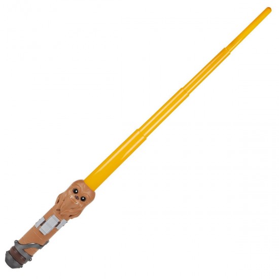 Hasbro Disney Star Wars: Lightsaber Squad - Chewbacca Extendable Orange Lightsaber (F7417)
